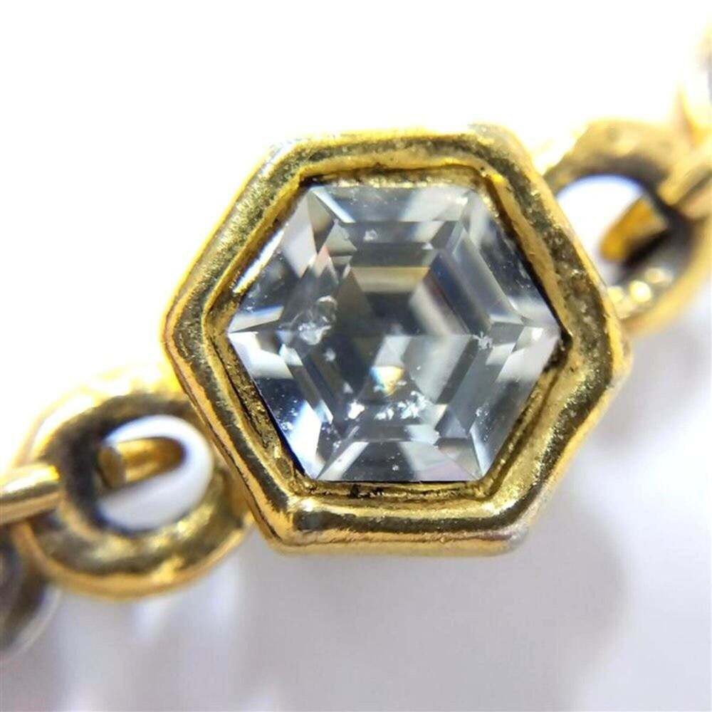 CHANEL Vintage Gold Logo Necklace - Picture 8 of 8